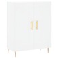 Highboard Weiß 69,5x34x180 cm Holzwerkstoff Highboard Weiß 69,5x34x180 cm Holzwerkstoff