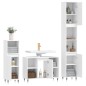 vidaXL 3-tlg. Badmöbel-Set Weiß Holzwerkstoff vidaXL 3-tlg. Badmöbel-Set Weiß Holzwerkstoff