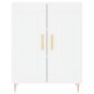 Highboard Weiß 69,5x34x180 cm Holzwerkstoff Highboard Weiß 69,5x34x180 cm Holzwerkstoff