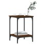 vidaXL Couchtisch Braun Eichen-Optik 40x40x55 cm Holzwerkstoff vidaXL Couchtisch Braun Eichen-Optik 40x40x55 cm Holzwerkstoff