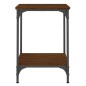 vidaXL Couchtisch Braun Eichen-Optik 40x40x55 cm Holzwerkstoff vidaXL Couchtisch Braun Eichen-Optik 40x40x55 cm Holzwerkstoff