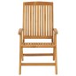 vidaXL Gartenstühle mit Kissen 6 Stk. Massivholz Teak vidaXL Gartenstühle mit Kissen 6 Stk. Massivholz Teak