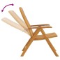 vidaXL Gartenstühle mit Kissen 6 Stk. Massivholz Teak vidaXL Gartenstühle mit Kissen 6 Stk. Massivholz Teak