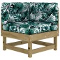 vidaXL 10-tlg. Garten-Lounge-Set mit Kissen Kiefernholz Imprägniert vidaXL 10-tlg. Garten-Lounge-Set mit Kissen Kiefernholz Imprägniert