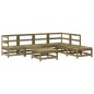vidaXL 7-tlg. Garten-Lounge-Set mit Kissen Imprägniertes Kiefernholz vidaXL 7-tlg. Garten-Lounge-Set mit Kissen Imprägniertes Kiefernholz