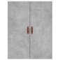 vidaXL Highboard Betongrau 69,5x34x180 cm Holzwerkstoff vidaXL Highboard Betongrau 69,5x34x180 cm Holzwerkstoff