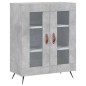 vidaXL Highboard Betongrau 69,5x34x180 cm Holzwerkstoff vidaXL Highboard Betongrau 69,5x34x180 cm Holzwerkstoff