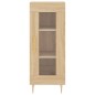vidaXL Highboard Sonoma-Eiche 34,5x34x180 cm Holzwerkstoff vidaXL Highboard Sonoma-Eiche 34,5x34x180 cm Holzwerkstoff