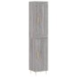 vidaXL Highboard Grau Sonoma 34,5x34x180 cm Holzwerkstoff vidaXL Highboard Grau Sonoma 34,5x34x180 cm Holzwerkstoff