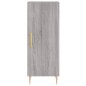 vidaXL Highboard Grau Sonoma 34,5x34x180 cm Holzwerkstoff vidaXL Highboard Grau Sonoma 34,5x34x180 cm Holzwerkstoff