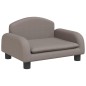 vidaXL Hundebett Taupe 50x40x30 cm Stoff vidaXL Hundebett Taupe 50x40x30 cm Stoff