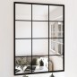 vidaXL Wandspiegel 3 Stk. Schwarz 80x60 cm Metall vidaXL Wandspiegel 3 Stk. Schwarz 80x60 cm Metall