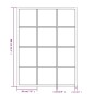 vidaXL Wandspiegel 3 Stk. Schwarz 80x60 cm Metall vidaXL Wandspiegel 3 Stk. Schwarz 80x60 cm Metall