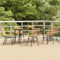 vidaXL 7-tlg. Garten-Essgruppe Poly Rattan vidaXL 7-tlg. Garten-Essgruppe Poly Rattan