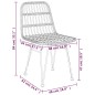 vidaXL 7-tlg. Garten-Essgruppe Poly Rattan vidaXL 7-tlg. Garten-Essgruppe Poly Rattan