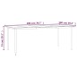 vidaXL 7-tlg. Garten-Essgruppe Poly Rattan vidaXL 7-tlg. Garten-Essgruppe Poly Rattan