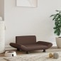 vidaXL Hundebett Braun 70x45x28 cm Kunstleder vidaXL Hundebett Braun 70x45x28 cm Kunstleder