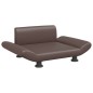 vidaXL Hundebett Braun 70x45x28 cm Kunstleder vidaXL Hundebett Braun 70x45x28 cm Kunstleder