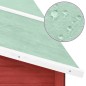 vidaXL Kaninchenstall mit Freilauf Rot und Weiß Tanne Massivholz vidaXL Kaninchenstall mit Freilauf Rot und Weiß Tanne Massivholz