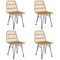 vidaXL 5-tlg. Garten-Essgruppe Poly Rattan vidaXL 5-tlg. Garten-Essgruppe Poly Rattan