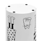 vidaXL Regenschirmständer Frauen-Design Stahl Weiß vidaXL Regenschirmständer Frauen-Design Stahl Weiß