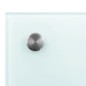 vidaXL Küchenrückwand Weiß 100x50 cm Hartglas vidaXL Küchenrückwand Weiß 100x50 cm Hartglas