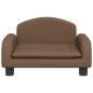 vidaXL Hundebett Braun 50x40x30 cm Stoff vidaXL Hundebett Braun 50x40x30 cm Stoff