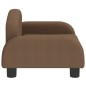 vidaXL Hundebett Braun 50x40x30 cm Stoff vidaXL Hundebett Braun 50x40x30 cm Stoff