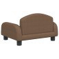 vidaXL Hundebett Braun 50x40x30 cm Stoff vidaXL Hundebett Braun 50x40x30 cm Stoff