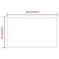 vidaXL LED-Badspiegel 60x100 cm vidaXL LED-Badspiegel 60x100 cm