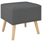 vidaXL Nachttische 2 Stk. Dunkelgrau 40 x 35 x 40 cm Stoff vidaXL Nachttische 2 Stk. Dunkelgrau 40 x 35 x 40 cm Stoff