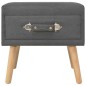 vidaXL Nachttische 2 Stk. Dunkelgrau 40 x 35 x 40 cm Stoff vidaXL Nachttische 2 Stk. Dunkelgrau 40 x 35 x 40 cm Stoff