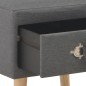 vidaXL Nachttische 2 Stk. Dunkelgrau 40 x 35 x 40 cm Stoff vidaXL Nachttische 2 Stk. Dunkelgrau 40 x 35 x 40 cm Stoff