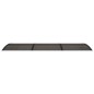 vidaXL Türvordach Schwarz 300x100 cm Polycarbonat vidaXL Türvordach Schwarz 300x100 cm Polycarbonat