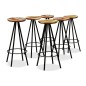 vidaXL 7-tlg. Bar-Set Massivholz Akazie und Altholz vidaXL 7-tlg. Bar-Set Massivholz Akazie und Altholz
