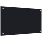 vidaXL Küchenrückwand Schwarz 70x40 cm Hartglas vidaXL Küchenrückwand Schwarz 70x40 cm Hartglas