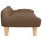 vidaXL Hundebett Braun 70x40x24 cm Stoff vidaXL Hundebett Braun 70x40x24 cm Stoff