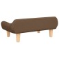 vidaXL Hundebett Braun 70x40x24 cm Stoff vidaXL Hundebett Braun 70x40x24 cm Stoff