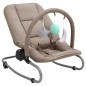 Babywippe Taupe Stahl Babywippe Taupe Stahl