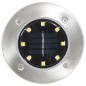 vidaXL Solar-Bodenleuchten 8 Stk. LED RGB-Lichtfarbe vidaXL Solar-Bodenleuchten 8 Stk. LED RGB-Lichtfarbe