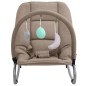 Babywippe Taupe Stahl Babywippe Taupe Stahl