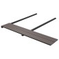 vidaXL WPC Massive Terrassendielen mit Zubehör 10 m² 4 m Dunkelbraun vidaXL WPC Massive Terrassendielen mit Zubehör 10 m² 4 m Dunkelbraun