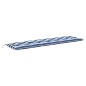 vidaXL Gartenbank-Auflagen 2 Stk. Blau&Weiß Gestreift 200x50x7cm Stoff vidaXL Gartenbank-Auflagen 2 Stk. Blau&Weiß Gestreift 200x50x7cm Stoff