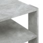 Couchtisch Betongrau 59,5x59,5x40 cm Holzwerkstoff Couchtisch Betongrau 59,5x59,5x40 cm Holzwerkstoff