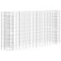 vidaXL Gabionen-Hochbeet Verzinktes Eisen 190x50x100 cm vidaXL Gabionen-Hochbeet Verzinktes Eisen 190x50x100 cm