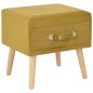 vidaXL Nachttische 2 Stk. Senfgelb 40 x 35 x 40 cm Samt vidaXL Nachttische 2 Stk. Senfgelb 40 x 35 x 40 cm Samt