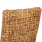 vidaXL Esszimmerstühle 6 Stk. Abaca und Mango Massivholz vidaXL Esszimmerstühle 6 Stk. Abaca und Mango Massivholz