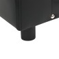 vidaXL Hundesofa Schwarz 81x43x31 cm Plüsch und Kunstleder vidaXL Hundesofa Schwarz 81x43x31 cm Plüsch und Kunstleder