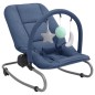 Babywippe Marineblau Stahl Babywippe Marineblau Stahl