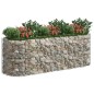 vidaXL Gabionen-Hochbeet Verzinktes Eisen 300x100x100 cm vidaXL Gabionen-Hochbeet Verzinktes Eisen 300x100x100 cm